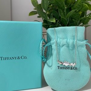 Tiffany & Co Paloma Picasso heart sterling silver necklace 18 inches